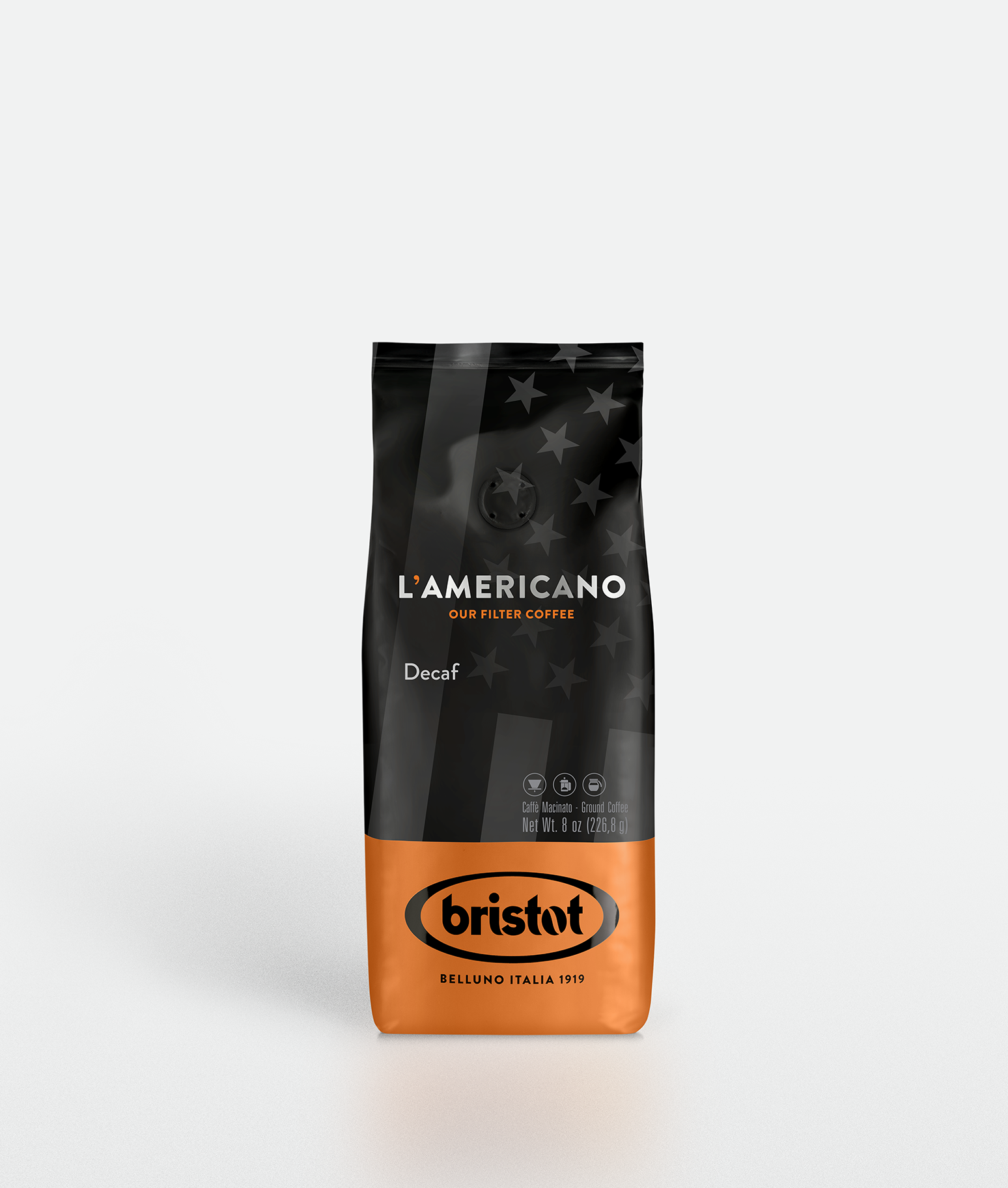 Filter Coffee Americano Deca Caffè Bristot